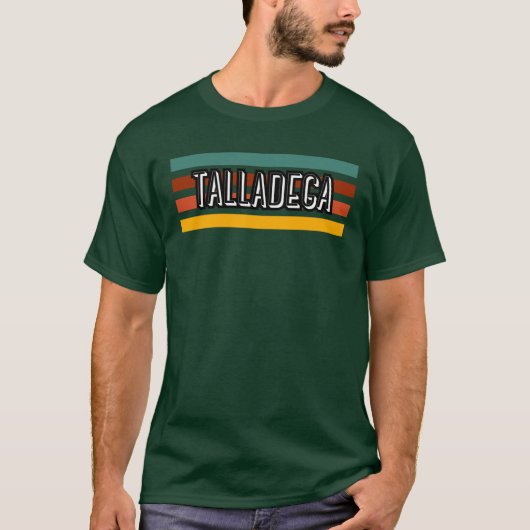 Vintage Retro Talladega Tシャツ (正面)