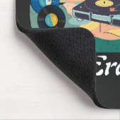 vintage retro vinyl Mousepad マウスパッド (コーナー)