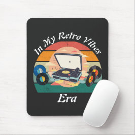 vintage retro vinyl Mousepad マウスパッド