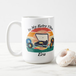 vintage retro vinyl Mug コーヒーマグカップ