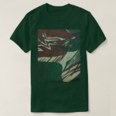 Vintage Rhodesian Brushstroke Camouflage Tシャツ (デザイン正面)