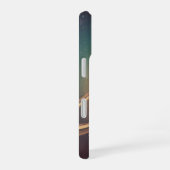 Vintage Ringed Planet iPhone 16ケース (右側面)