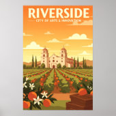 Vintage Riverside ポスター (正面)