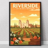 Vintage Riverside ポスター