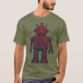 Vintage Robot Tシャツ (正面)