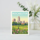 Vintage Rochester Minnesota ポストカード (スタンド正面)