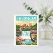 Vintage Rochester New York ポストカード (スタンド正面)