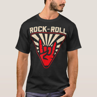 Vintage Rock And Roll Music Retro Rock And Roll 32 Tシャツ