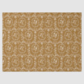 Vintage Rococo Flowers Floral Pattern 薄葉紙 (正面)