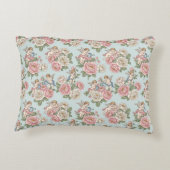 Vintage Rococo Revival Rose Garden Romantic  アクセントクッション (裏面)