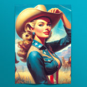 Vintage Rodeo Pin-up 薄葉紙