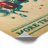 Vintage Rodeo Poster – Retro Western Art Print ポスター (角)