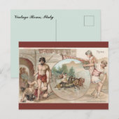Vintage Rome Italy ポストカード (正面/裏面)