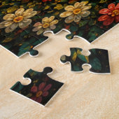 Vintage Rome Italy Travel Poster Jigsaw Puzzle ジグソーパズル (側面)