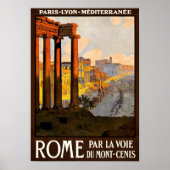 Vintage Rome Poster ポスター (正面)