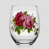 Vintage Rose  ステムなしワイングラス