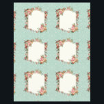 Vintage Rose Baroque Elegant Gift Tags Bridal チラシ<br><div class="desc">Vintage Rose Baroque Elegant Gift Tags Bridal Gift Tags or Place cards. Designed to be cut to 4" squares. Blank for handwriting thank you notes, escort seating cards or any other use! Vintage art was graphically designed into this elegant and sophisticated design by internationally licensed artist and designer, Audrey Jeanne...</div>