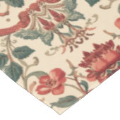 Vintage Rose & Bird Pattern Romantic Art Nouveau テーブルクロス (アングル)