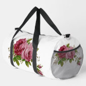 Vintage Rose Elegance  ダッフルバッグ (右コーナー)
