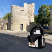 Vintage Rose Elegance  プリントバックパック