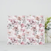 Vintage Rose Ephemera Scrapbook Paper  (スタンド正面)