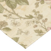 Vintage Rose Floral Pattern テーブルクロス (アングル)