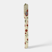 Vintage Rose Phone Case iPhoneケース (左側面)