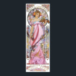 Vintage Rose Pink Goddess ポスター<br><div class="desc">Alphonse Mucha Vintage Art Nouveau</div>