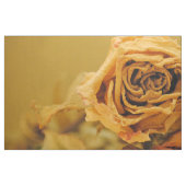 Vintage Rosen Blumenstrauß beigetöne rot Shabby ファブリック (ファットクウォーター)