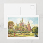 Vintage Rosenborg, Copenhagen, Denmark ポストカード (正面/裏面)