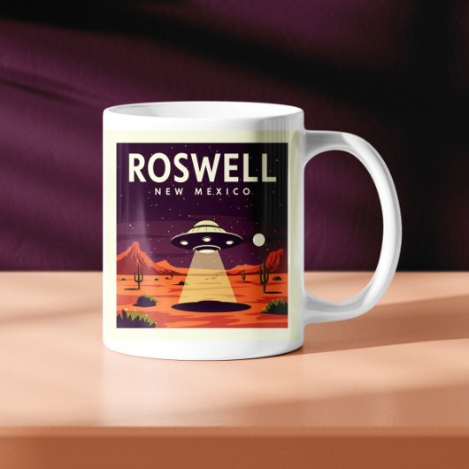 Vintage Roswell New Mexico コーヒーマグカップ
