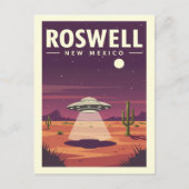 Vintage Roswell New Mexico ポストカード (正面)