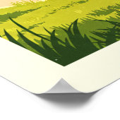 Vintage Round Rock Texas ポスター (角)