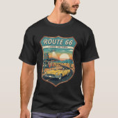 Vintage Route 66 Tシャツ (正面)