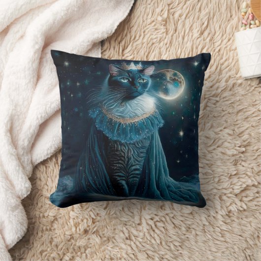 Vintage Royal Cats クッション (ブランケット)