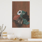 Vintage Rugby ポスター (キッチン)