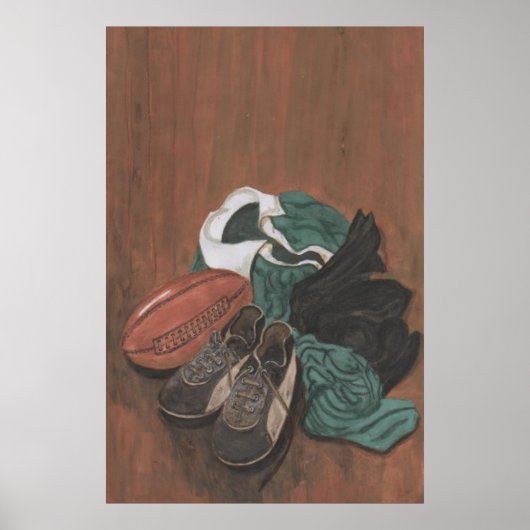 Vintage Rugby ポスター (正面)