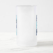 Vintage Runner - Run Run Run フロストグラスビールジョッキ (中央)