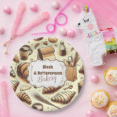 Vintage Rustic Bakery ペーパープレート (パーティー)