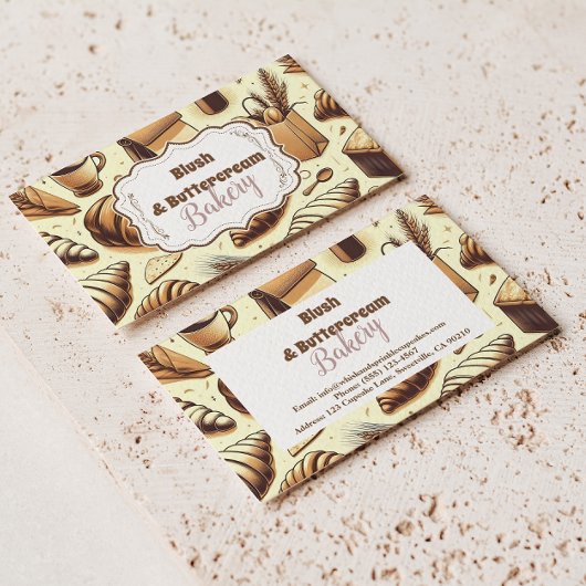 Vintage Rustic Bakery 名刺