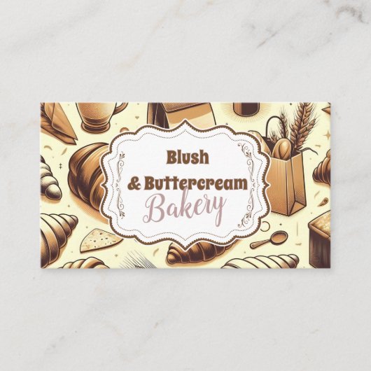 Vintage Rustic Bakery 名刺 (正面)