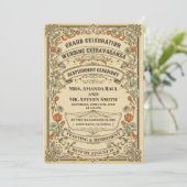 Vintage Rustic Country Fair Wedding Extravaganza 招待状 (スタンド正面)