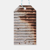 Vintage Rusty Metal ギフトタグ (正面)