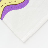 Vintage Safari Animals Fleece Blanket フリースブランケット (角)