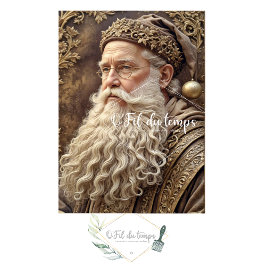 Vintage Saint-Nic Découpage Paper 薄葉紙