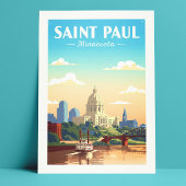 Vintage Saint Paul Minnesota ポストカード