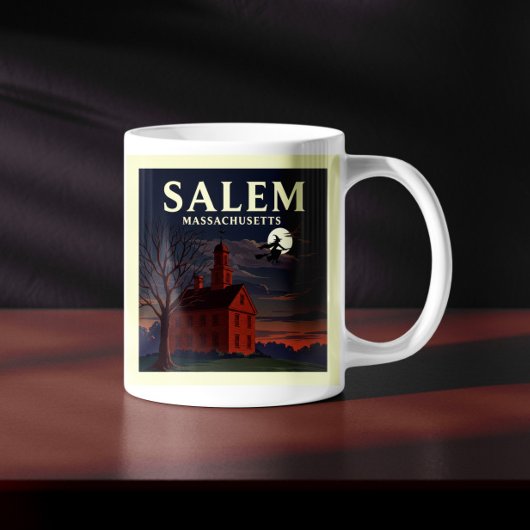 Vintage Salem Massachusetts コーヒーマグカップ