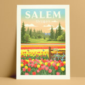Vintage Salem Oregon ポストカード