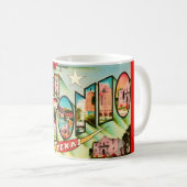 Vintage San Antonio Postcard Mug コーヒーマグカップ (正面右)