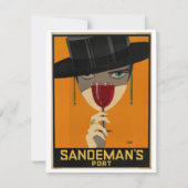Vintage Sandeman Ad シーズンカード (正面)
